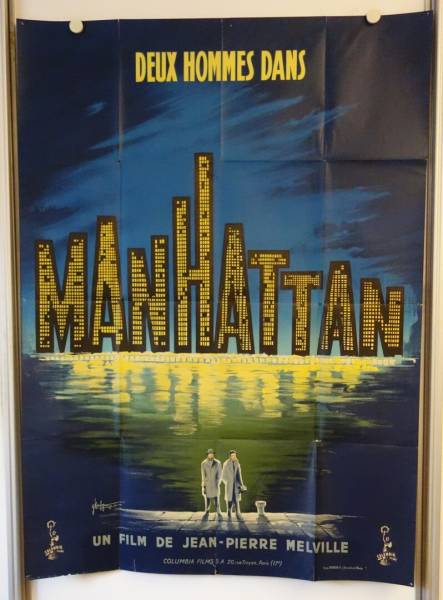 Zwei Männer in Manhattan originales Filmplakat aus Frankreich